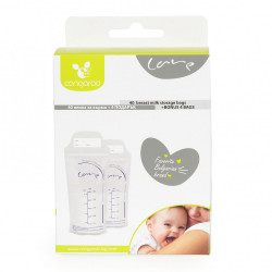 ΣΑΚΟΥΛΑΚΙΑ ΑΠΟΘΗΚΕΥΣΗΣ ΜΗΤΡΙΚΟΥ ΓΑΛΑΚΤΟΣ CANGAROO CARE 40x250ml 3800146258078