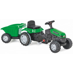 ΠΑΙΔΙΚΟ ΤΡΑΚΤΕΡ 07316 ΜΕ ΚΑΡΟΤΣΑ ΚΑΙ ΠΕΝΤΑΛ GREEN 8693461012150