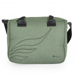 Η φωτογραφία δείχνει Πολυκαρότσι 3 σε 1 με κάθισμα αυτοκινήτου της εταιρείας Cangaroo.