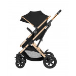 Καρότσι 3 σε 1 της εταιρείας Kikka Boo με ελαφρύ ατσάλινο σκελετό και εύκολο μετρατρέψιμο κάθισμα σε καλαθούνα.