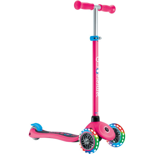 Globber Scooter Primo Lights V2 Fuchsia (423-610-4)