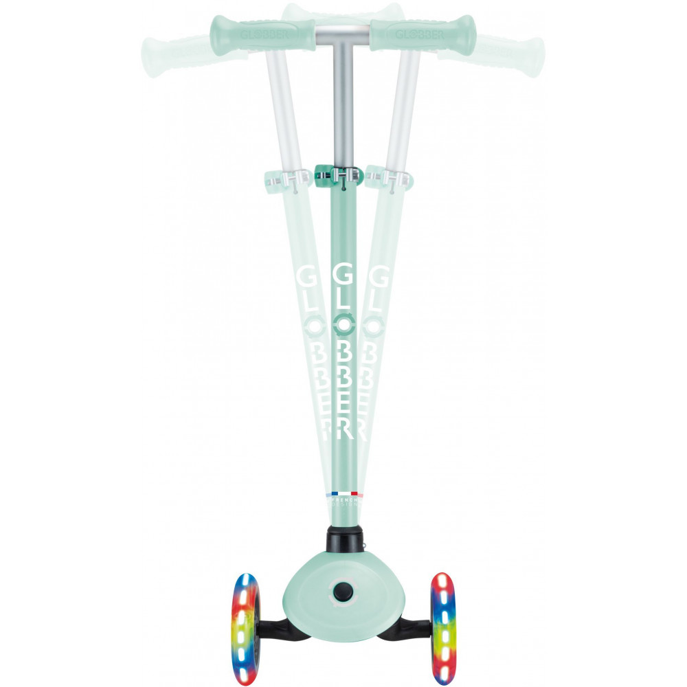 Η φωτογραφία δείχνει Globber Scooter Primo Lights V2 Dark Mint (423-706-4).