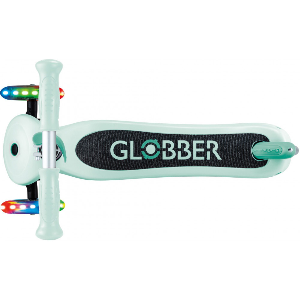 Η φωτογραφία δείχνει Globber Scooter Primo Lights V2 Dark Mint (423-706-4).