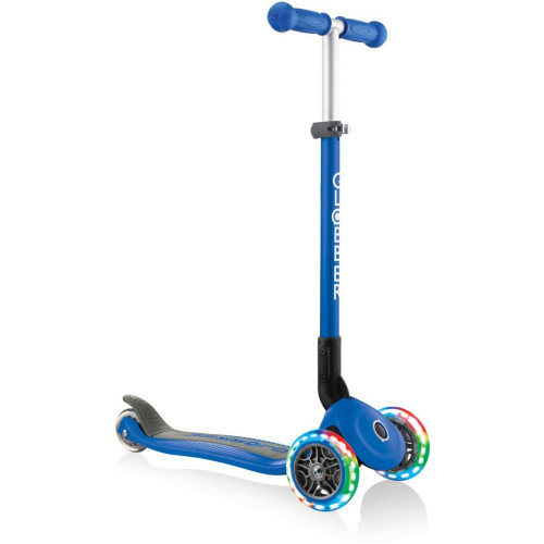 Globber Scooter Primo Foldable Lights Navy Blue (432-100-3)