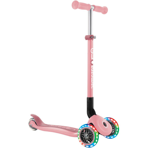 Globber Scooter Primo Foldable Lights Pastel Pink (432-211-3)