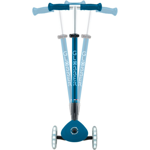 Globber Scooter Elite Lights V2 Petrol Blue (439-601-3)