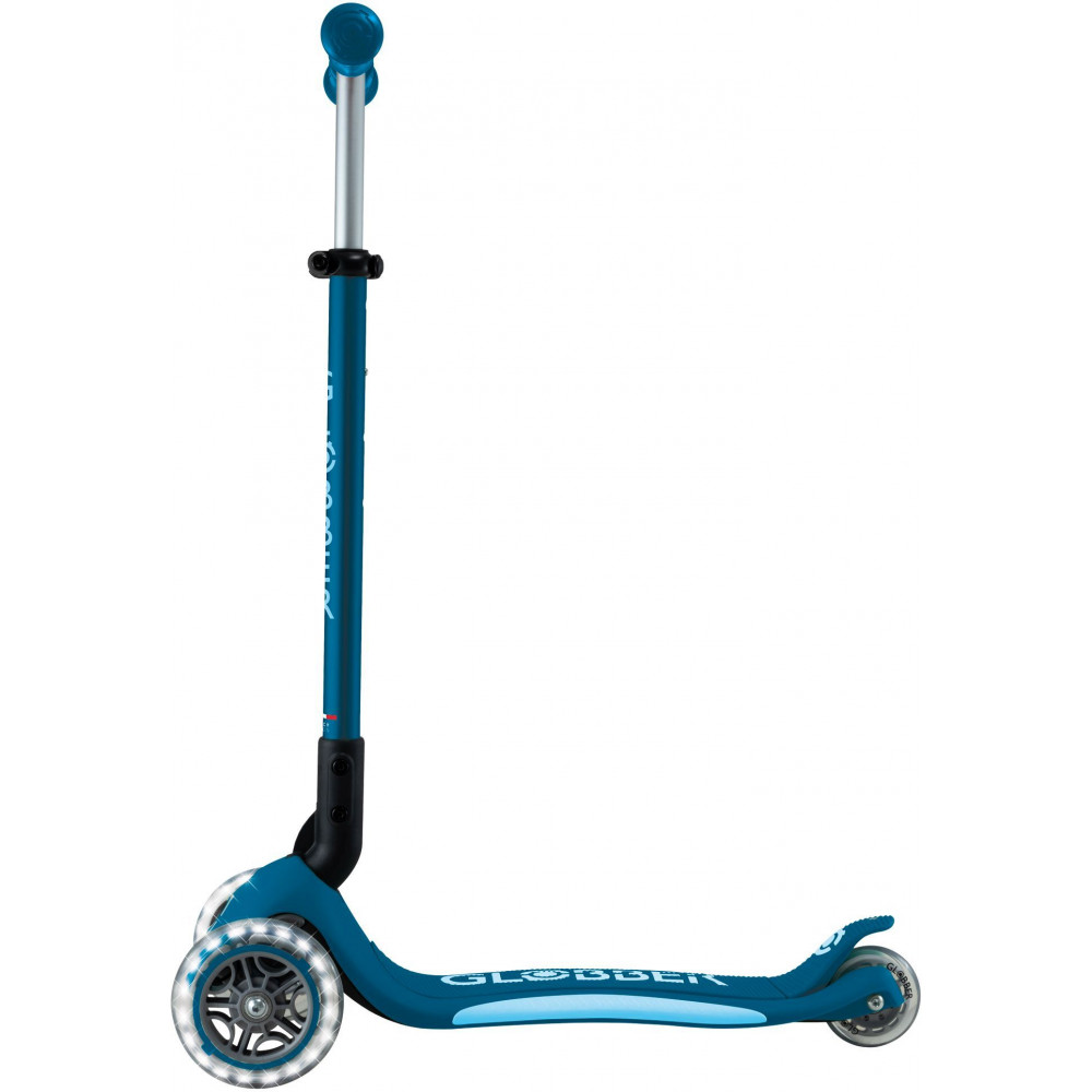 Η φωτογραφία δείχνει Globber Scooter Elite Lights V2 Petrol Blue (439-601-3).
