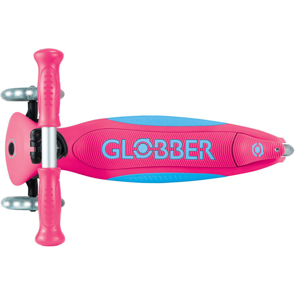 Globber Scooter Elite Lights V2 Fuchsia (439-610-3).