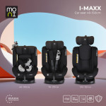 MONI ΚΑΘΙΣΜΑ ΑΥΤΟΚΙΝΗΤΟΥ ISOFIX i-SIZE 40-150CM i-MAXX MIDNIGHT BLACK 3801005153312