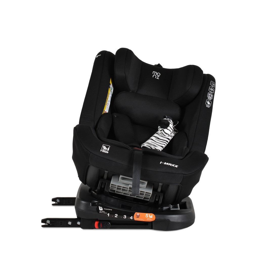 MONI ΚΑΘΙΣΜΑ ΑΥΤΟΚΙΝΗΤΟΥ ISOFIX i-SIZE 40-150CM i-MAXX MIDNIGHT BLACK 3801005153312