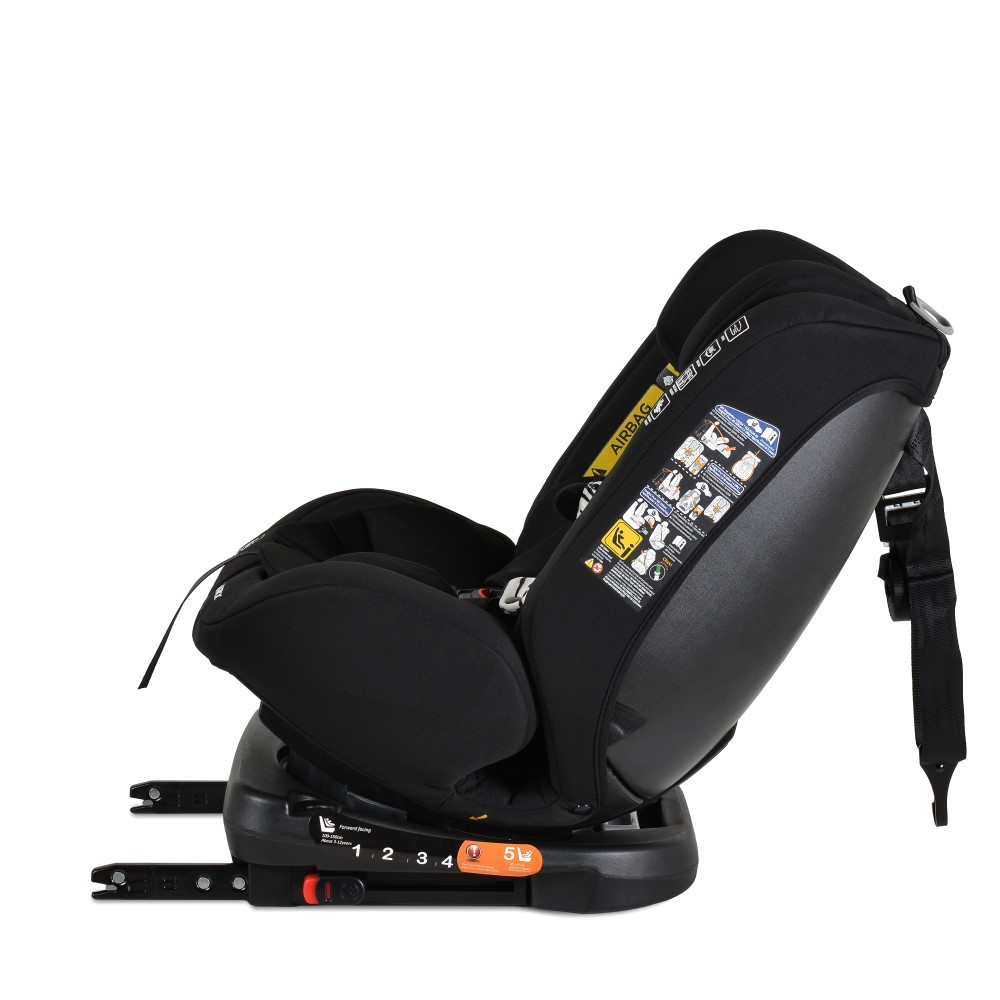 MONI ΚΑΘΙΣΜΑ ΑΥΤΟΚΙΝΗΤΟΥ ISOFIX i-SIZE 40-150CM i-MAXX MIDNIGHT BLACK 3801005153312