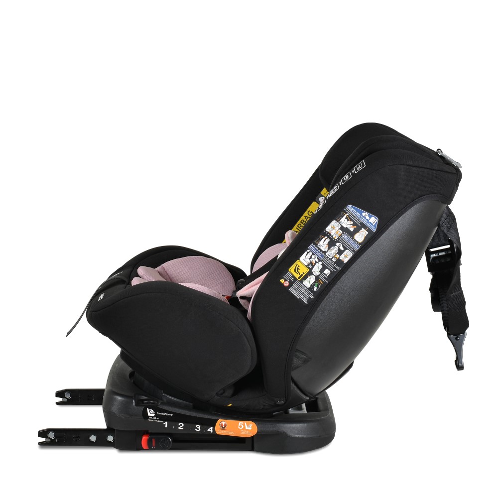 MONI ΚΑΘΙΣΜΑ ΑΥΤΟΚΙΝΗΤΟΥ ISOFIX i-SIZE 40-150CM i-MAXX BABY PINK 3801005153336