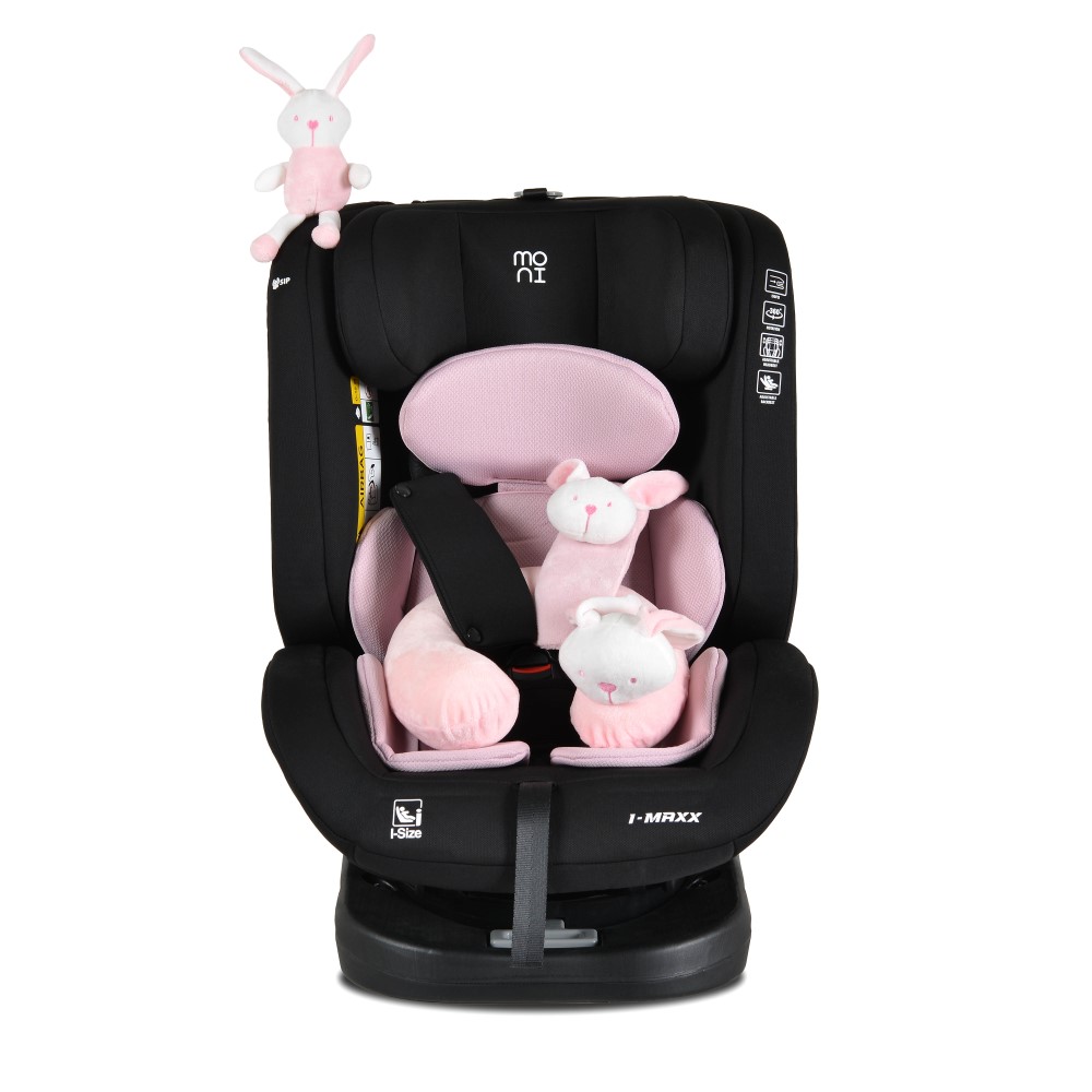 MONI ΚΑΘΙΣΜΑ ΑΥΤΟΚΙΝΗΤΟΥ ISOFIX i-SIZE 40-150CM i-MAXX BABY PINK 3801005153336