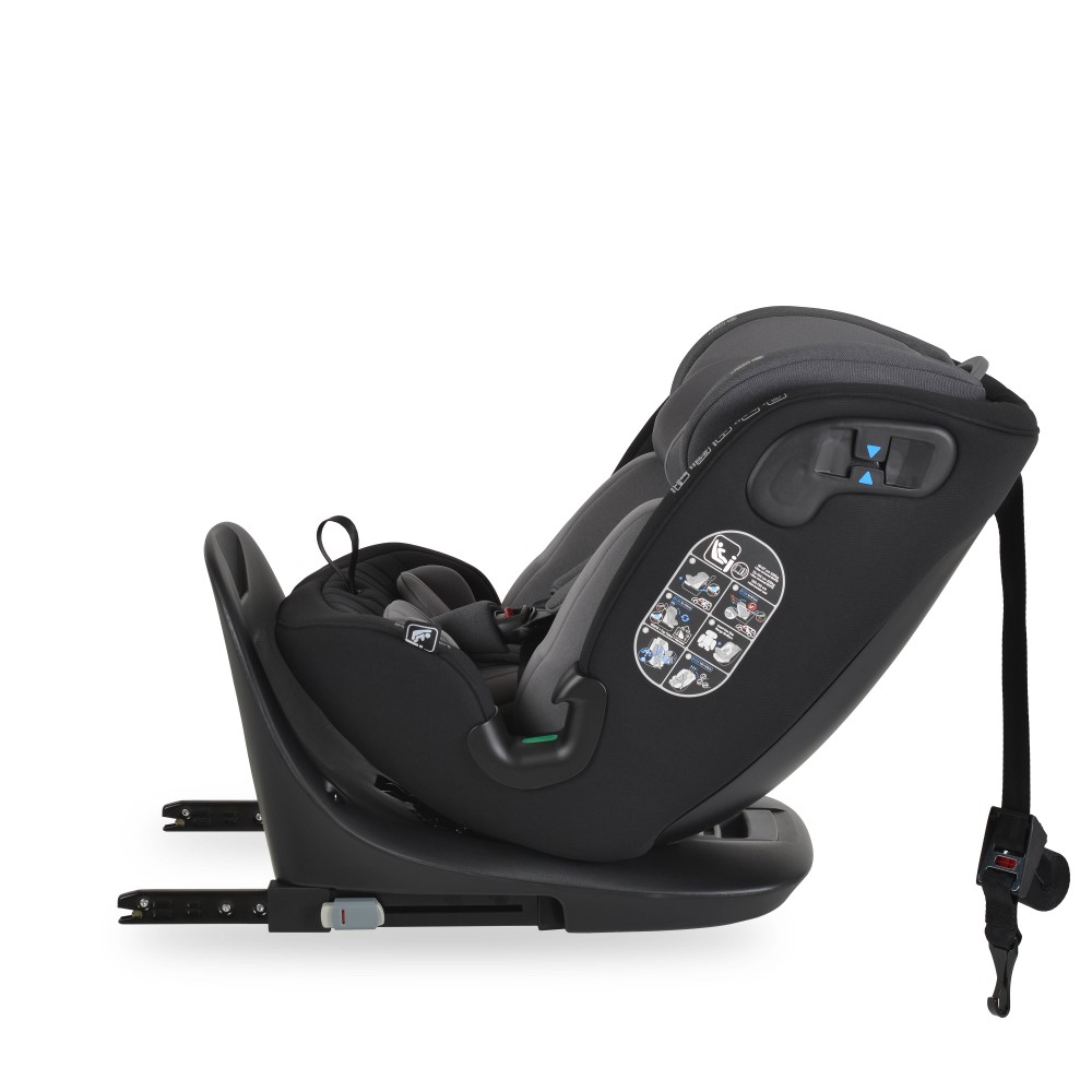 CANGAROO ΚΑΘΙΣΜΑ ΑΥΤΟΚΙΝΗΤΟΥ ISOFIX i-SIZE 40-150CM GTS CHARCOAL GREY 3801005153213