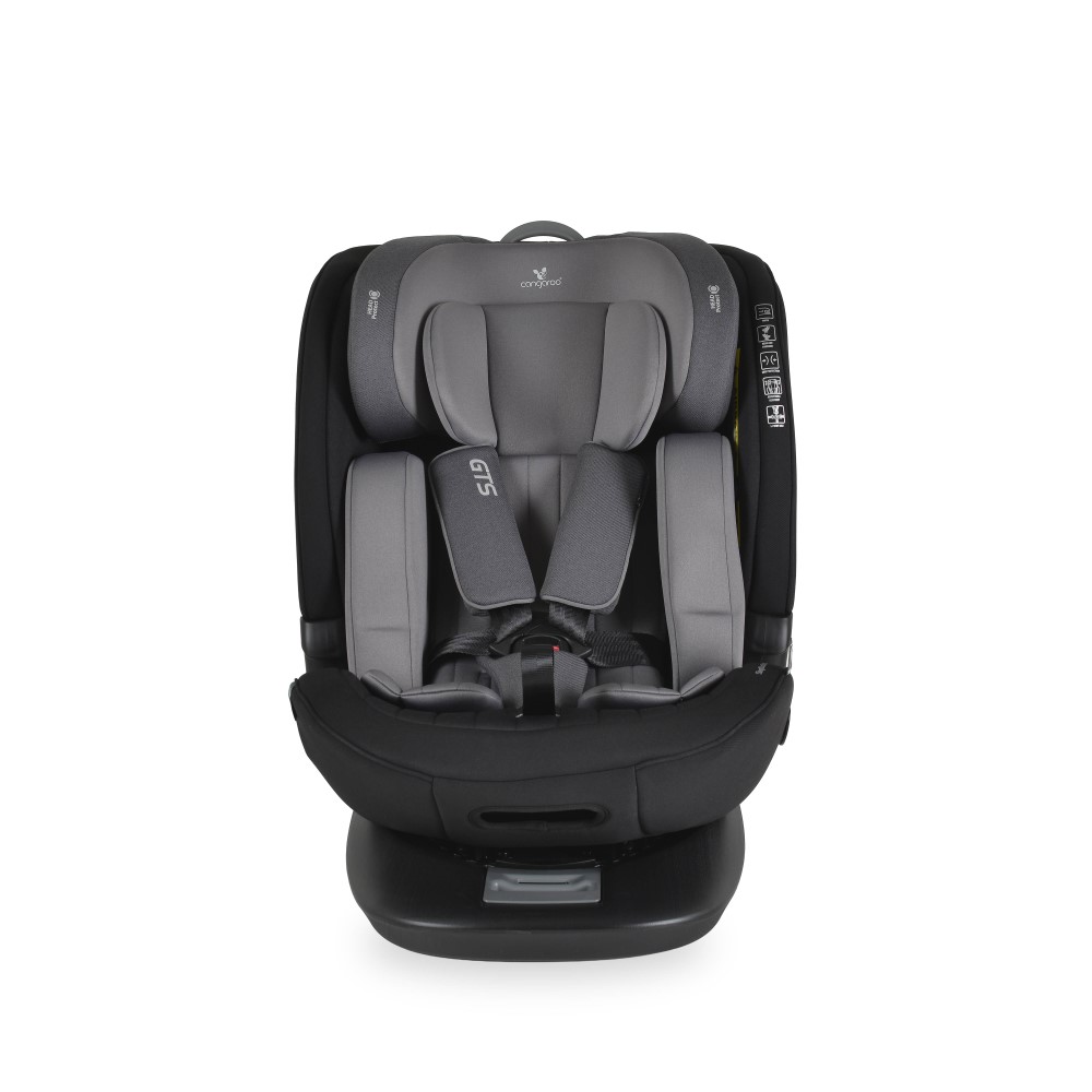 CANGAROO ΚΑΘΙΣΜΑ ΑΥΤΟΚΙΝΗΤΟΥ ISOFIX i-SIZE 40-150CM GTS CHARCOAL GREY 3801005153213