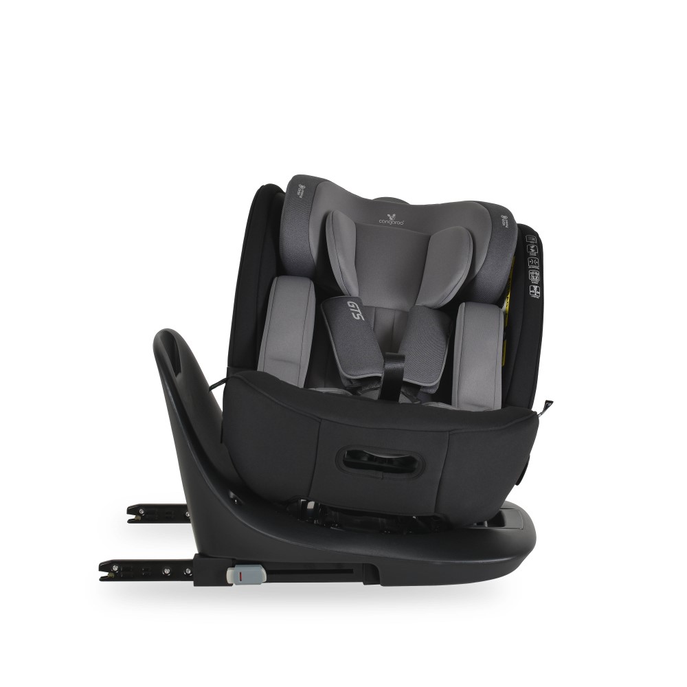 CANGAROO ΚΑΘΙΣΜΑ ΑΥΤΟΚΙΝΗΤΟΥ ISOFIX i-SIZE 40-150CM GTS CHARCOAL GREY 3801005153213