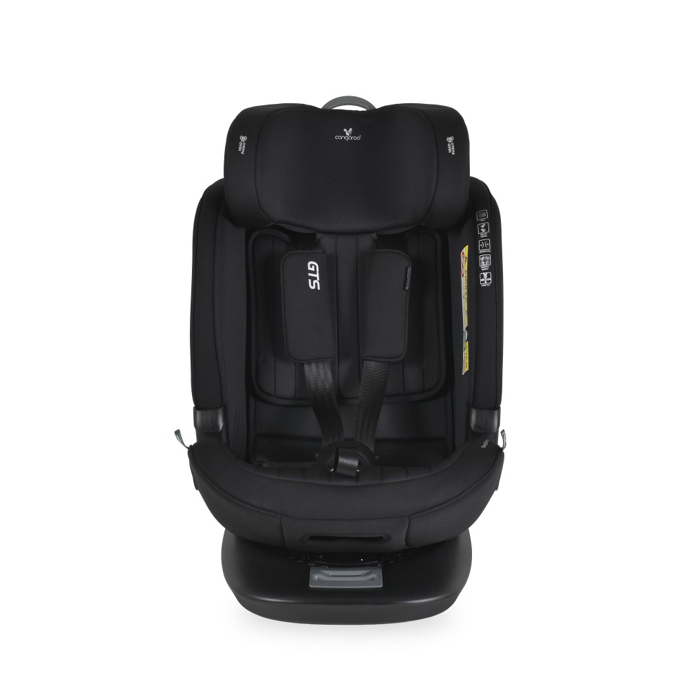 CANGAROO ΚΑΘΙΣΜΑ ΑΥΤΟΚΙΝΗΤΟΥ ISOFIX i-SIZE 40-150CM GTS BLACK INK 3801005153206
