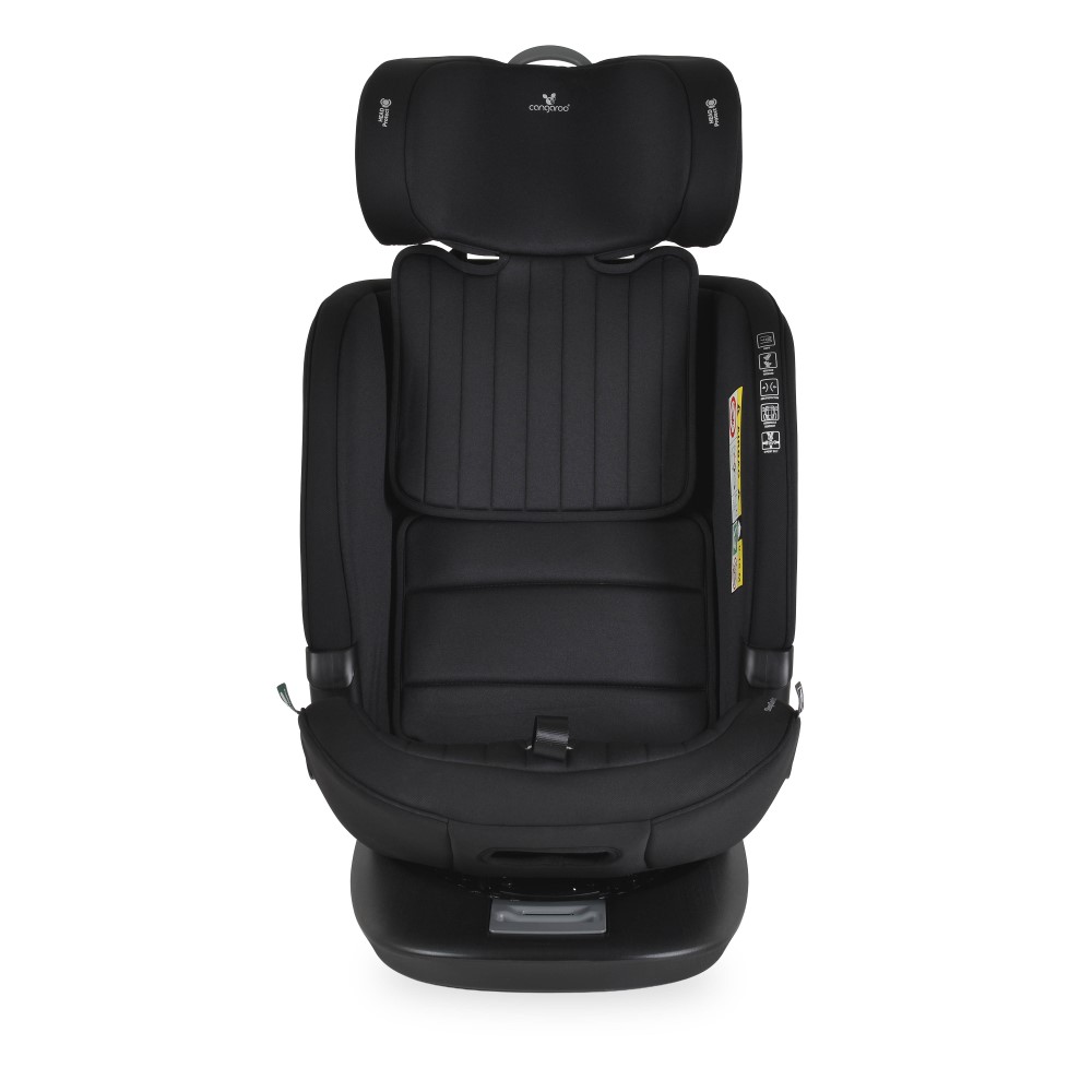 CANGAROO ΚΑΘΙΣΜΑ ΑΥΤΟΚΙΝΗΤΟΥ ISOFIX i-SIZE 40-150CM GTS BLACK INK 3801005153206