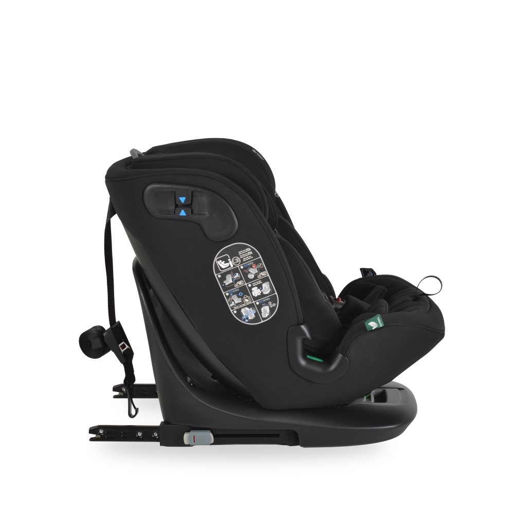 CANGAROO ΚΑΘΙΣΜΑ ΑΥΤΟΚΙΝΗΤΟΥ ISOFIX i-SIZE 40-150CM GTS BLACK INK 3801005153206