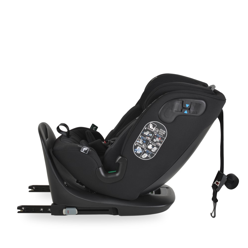 CANGAROO ΚΑΘΙΣΜΑ ΑΥΤΟΚΙΝΗΤΟΥ ISOFIX i-SIZE 40-150CM GTS BLACK INK 3801005153206