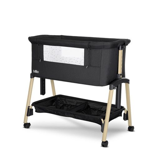 LORELLI ΒΡΕΦΙΚΟ ΛΙΚΝΟ MILLIE BLACK WOODEN EFFECT 10080732601