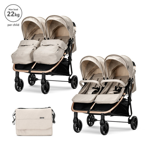 LORELLI ΚΑΡΟΤΣΙ ΔΙΔΥΜΩΝ DUO BEIGE 10021542507
