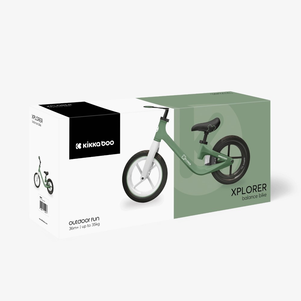 Κινήστε το μικρό σας με σιγουριά χρησιμοποιώντας το ποδήλατο ισορροπίας XPLORER – την τέλεια εισαγωγή στην ποδηλασία για παιδιά ηλικίας 3 έως 6 ετών.