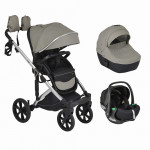CANGAROO EGGO STROLLER 3 ΣΕ 1 PIGEON GREY 3801005100101