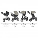 CANGAROO EGGO STROLLER 3 ΣΕ 1 PIGEON GREY 3801005100101