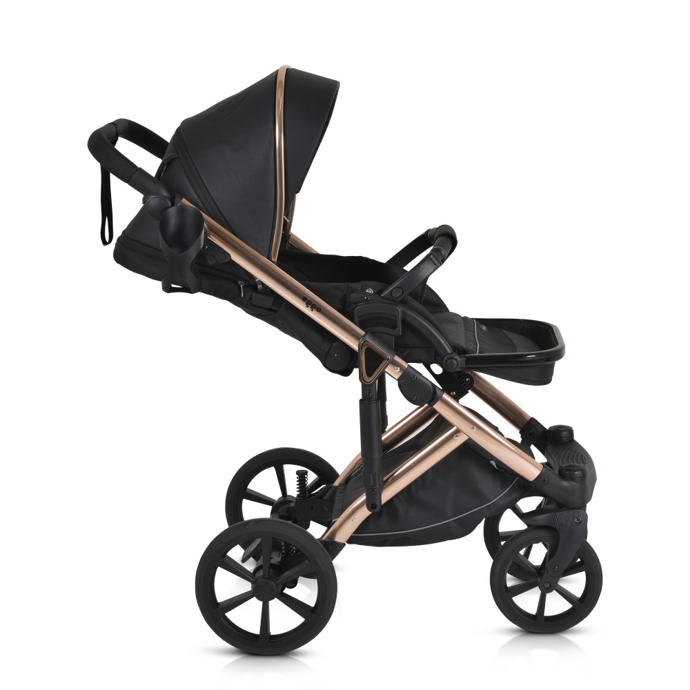 CANGAROO EGGO STROLLER 3 ΣΕ 1 CAVIAR BLACK 3801005100095