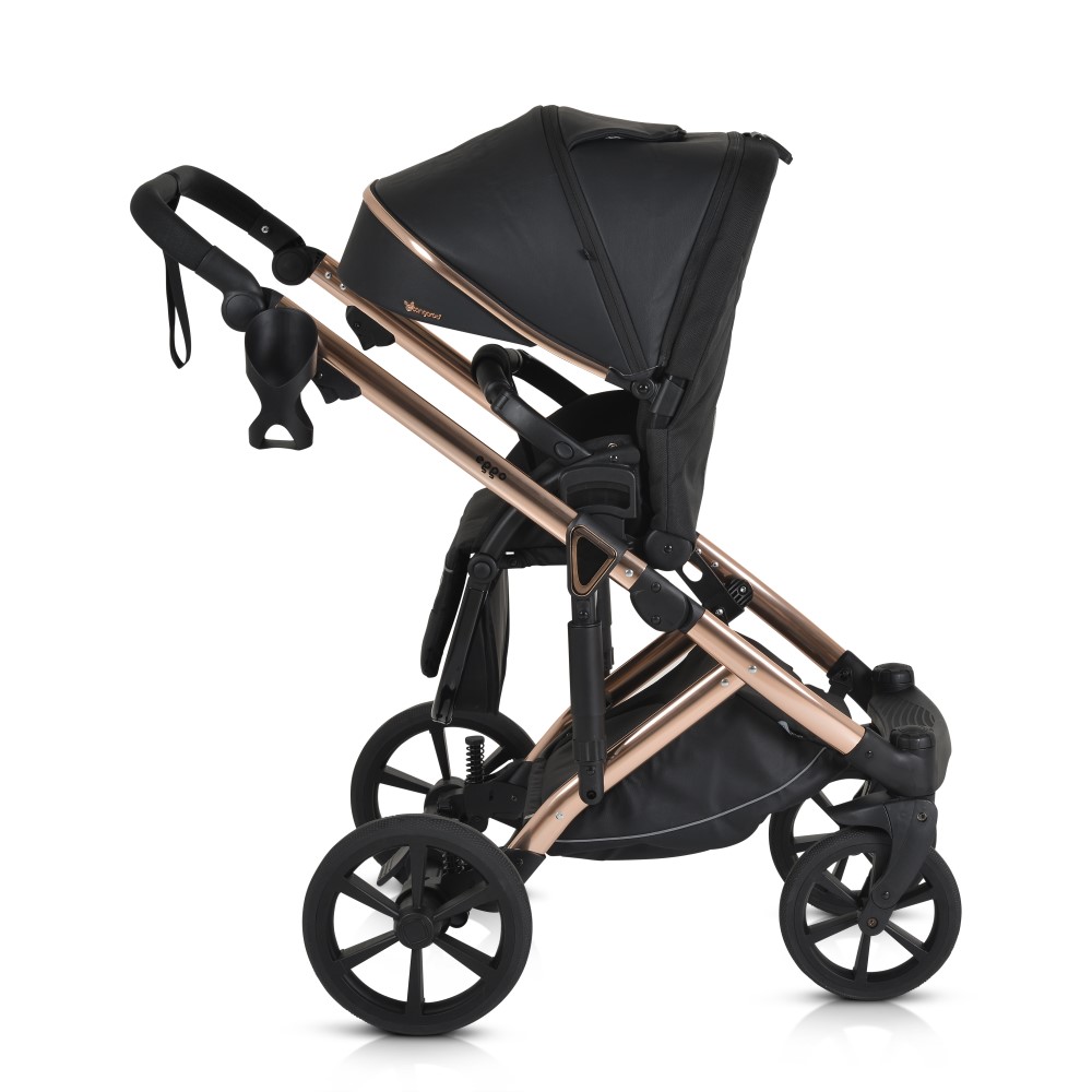CANGAROO EGGO STROLLER 3 ΣΕ 1 CAVIAR BLACK 3801005100095