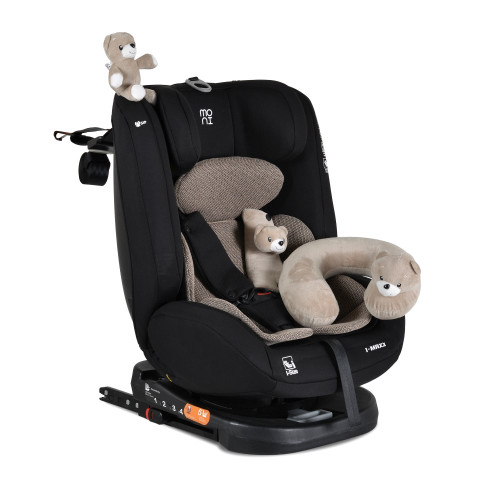 MONI ΚΑΘΙΣΜΑ ΑΥΤΟΚΙΝΗΤΟΥ ISOFIX i-SIZE 40-150CM i-MAXX COOL BEIGE 3801005153343