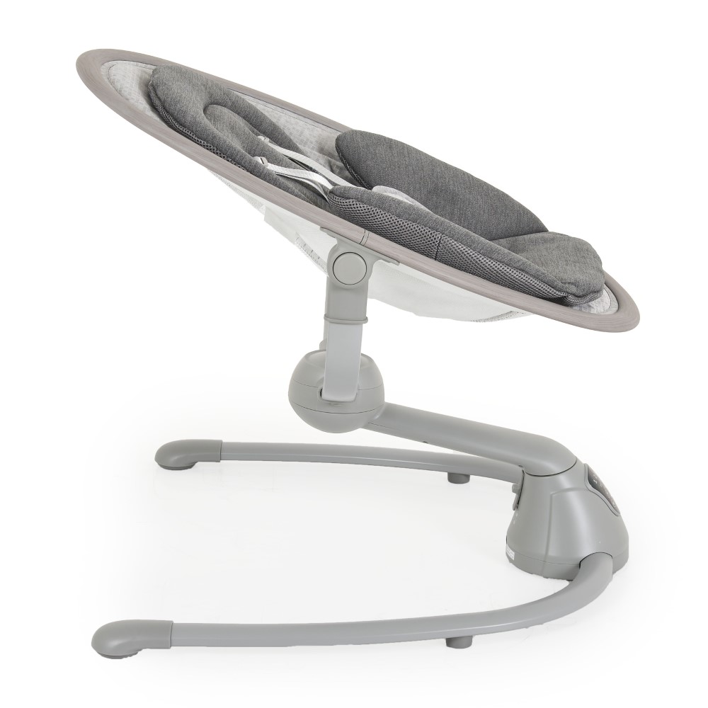 Η φωτογραφία δείχνει Είναι ένα έξυπνο ηλεκτρικό ριλάξ που θα προσφέρει χαλάρωση στο παιδάκι σας.