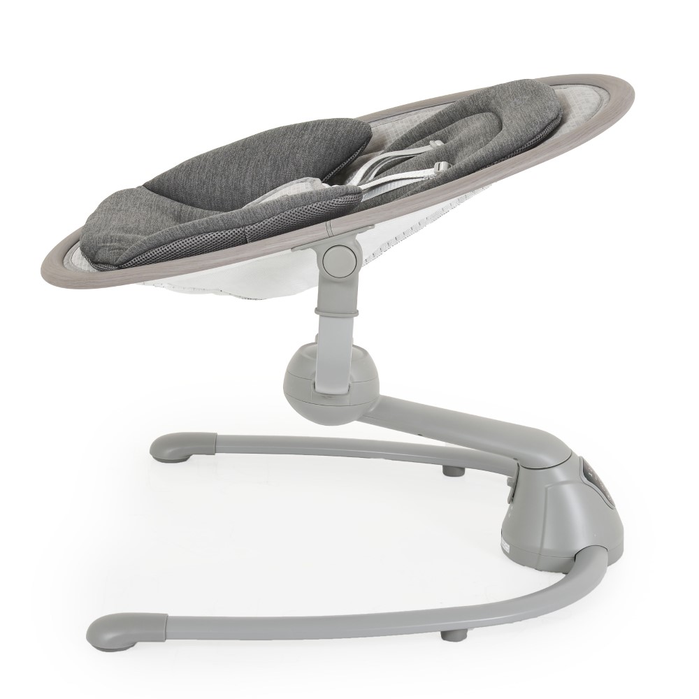 Η φωτογραφία δείχνει Είναι ένα έξυπνο ηλεκτρικό ριλάξ που θα προσφέρει χαλάρωση στο παιδάκι σας.