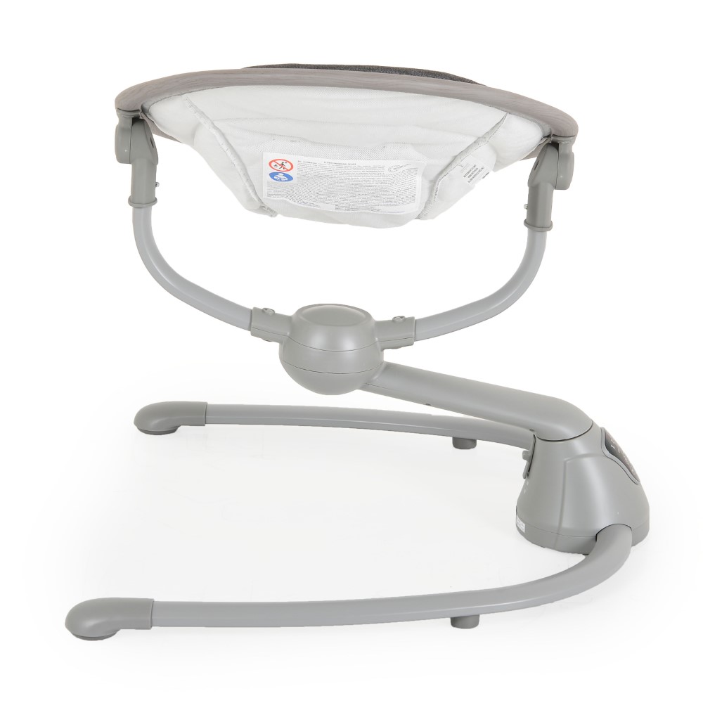 Η φωτογραφία δείχνει Είναι ένα έξυπνο ηλεκτρικό ριλάξ που θα προσφέρει χαλάρωση στο παιδάκι σας.