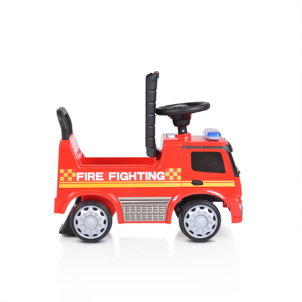 Επιβιβαστείτε στο Mercedes Antos 657 FIREΓια παιδιά από 12 έως 36 μηνών.