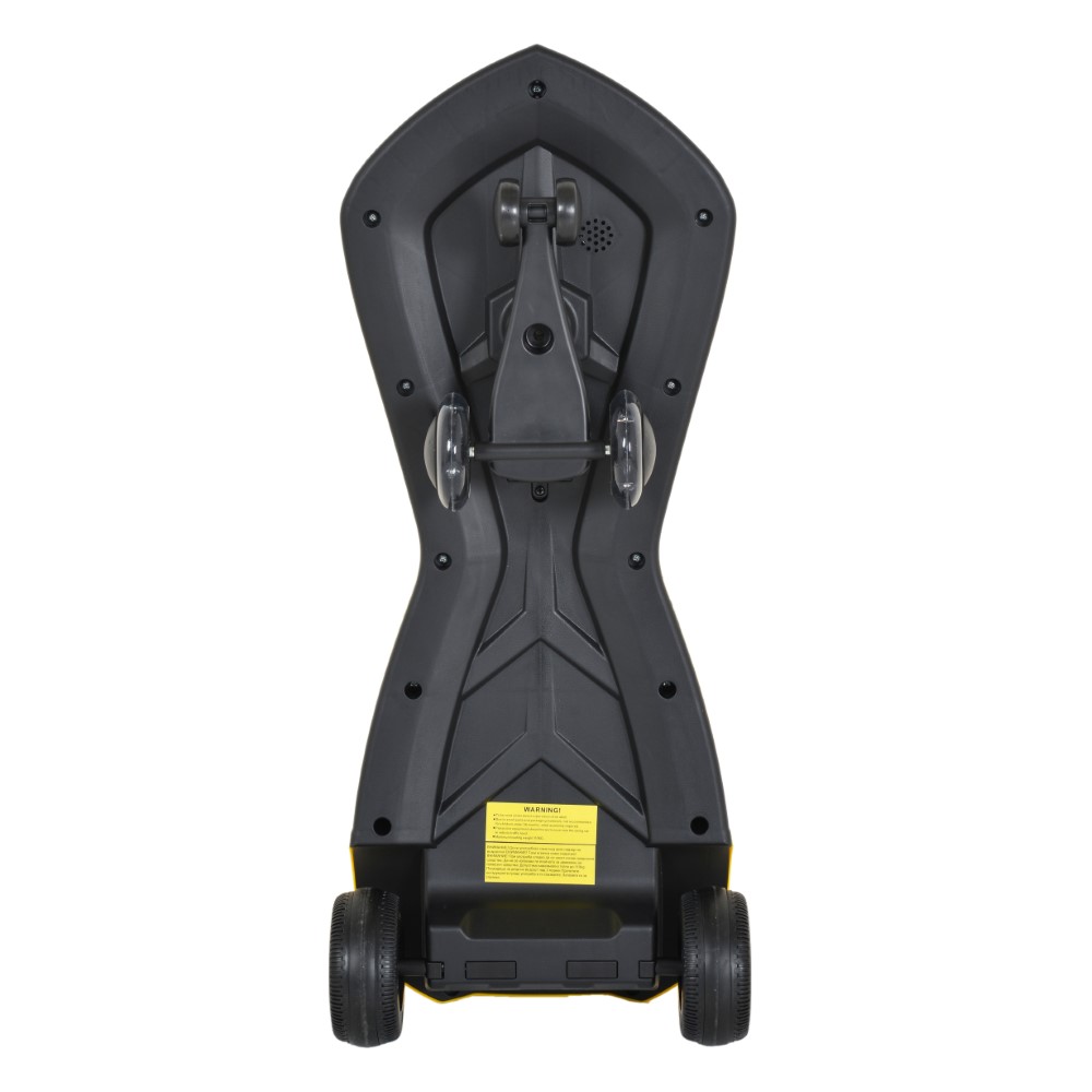 Η φωτογραφία δείχνει Το παιδικό αυτοκίνητο Lamborghini είναι σχεδιασμένο για νέους λάτρεις του αυτοκινήτου.