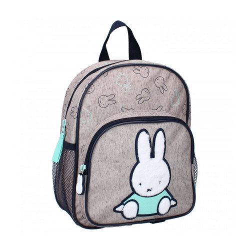 MIFFY ΣΑΚΙΔΙΟ SWEET AND FURRY GREY 29X23X8CM 50-2467