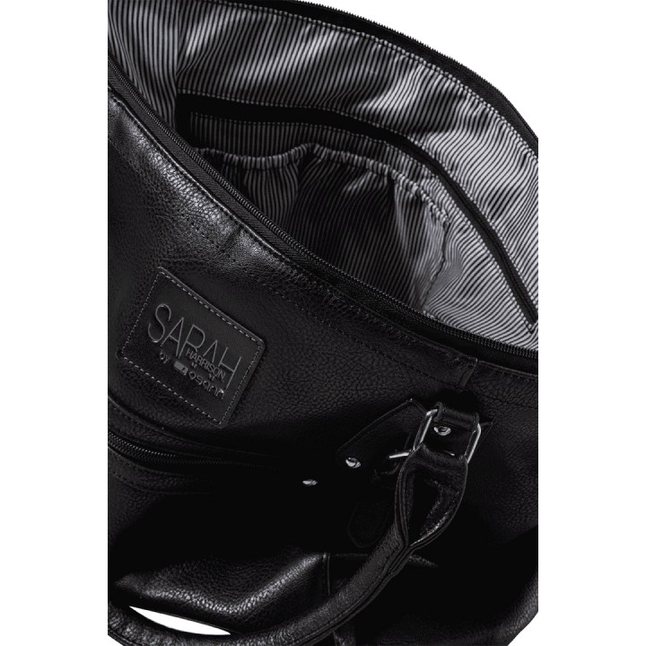 Η φωτογραφία δείχνει OSANN ΤΣΑΝΤΑ ΑΛΛΑΓΗΣ SARAH HARRISON BLACK 22.