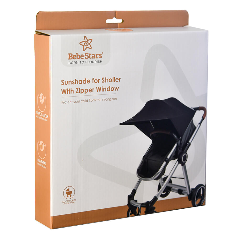 Η φωτογραφία δείχνει Σκίαστρο με παράθυρο της εταιρείας Bebe Stars.