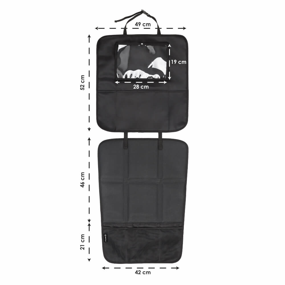 Προστατευτικό με θήκες και iPAD θήκη για το αυτοκίνητο 3 σε 1 της εταιρείας Bebe Stars.