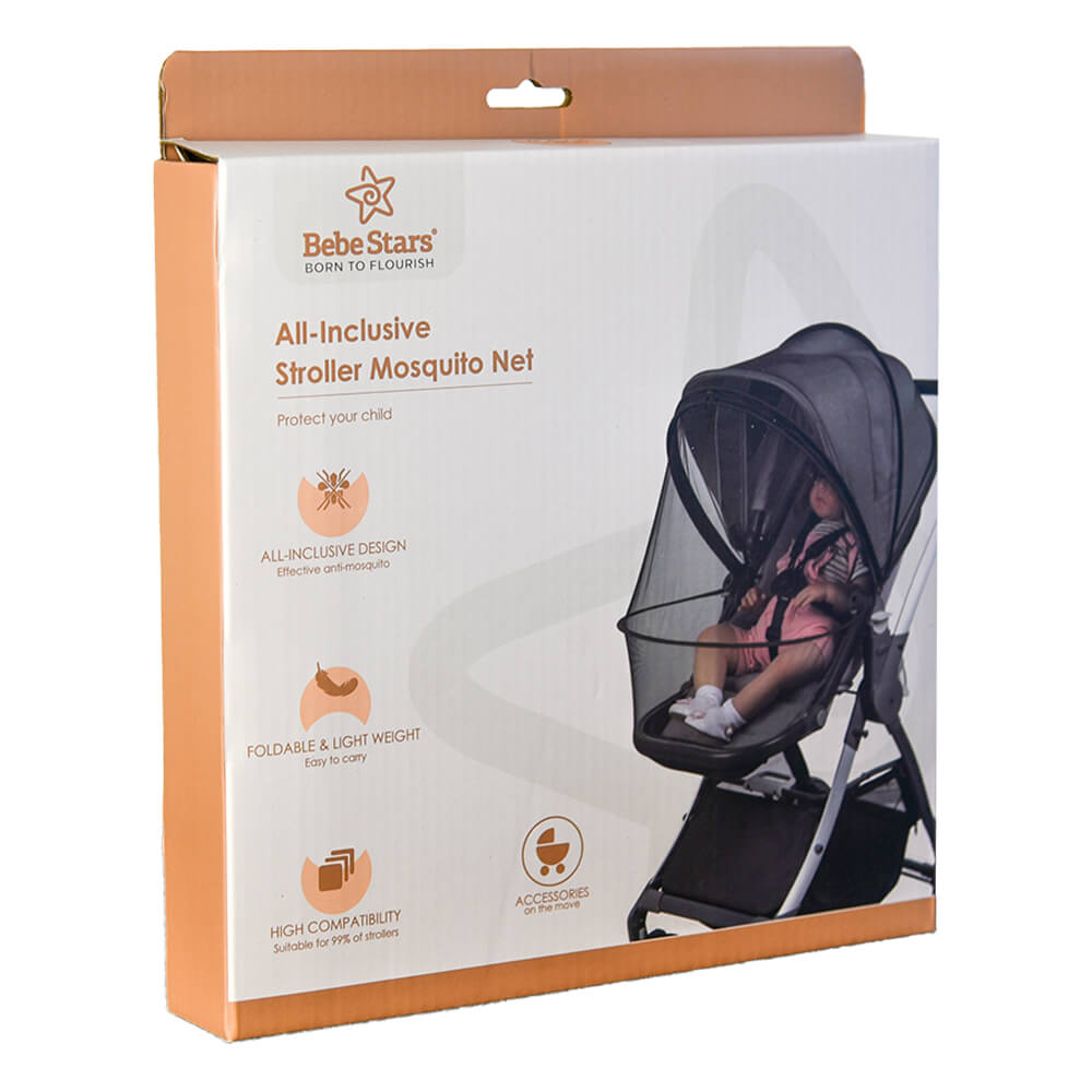 Κουνουπιέρα universal για καρότσια, καλαθούνες & λίκνο της εταιρείας Bebe Stars.