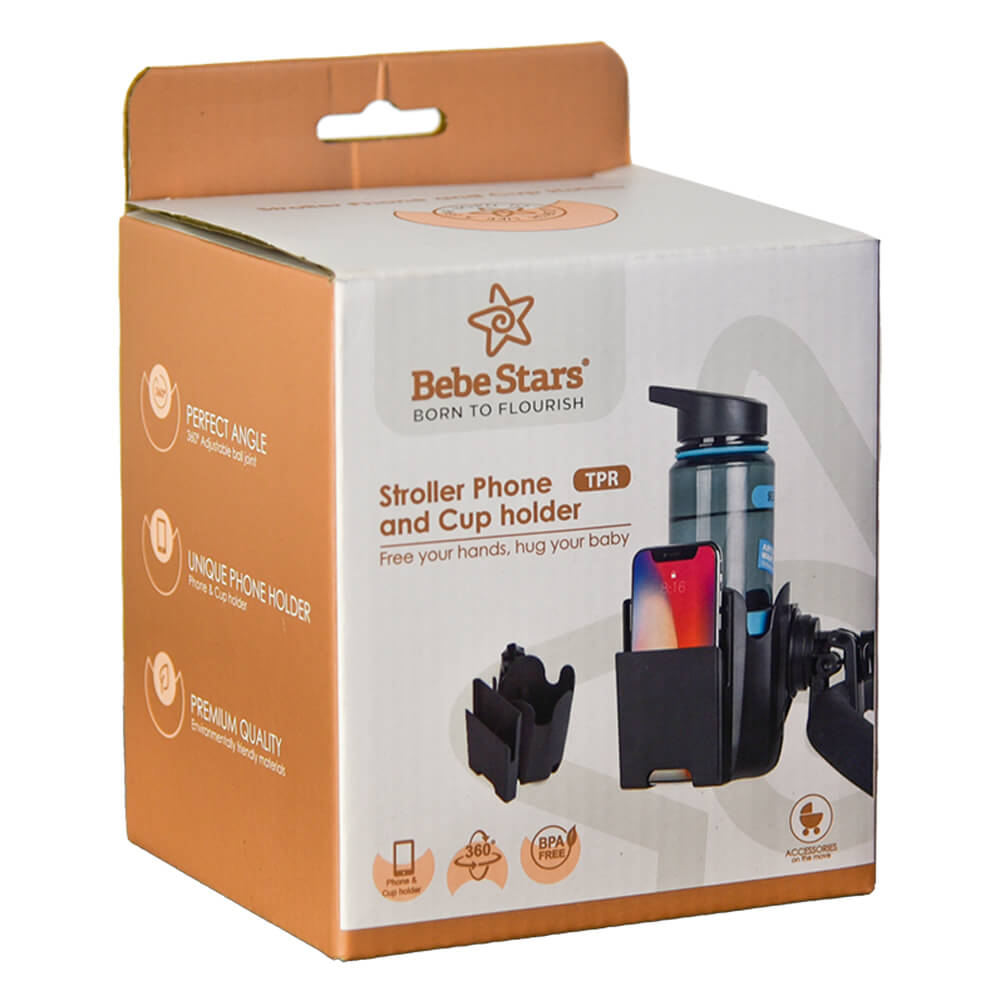 Ποτηροθήκη και Θήκη κινητού 2 σε 1 Universal της εταιρείας Bebe Stars.