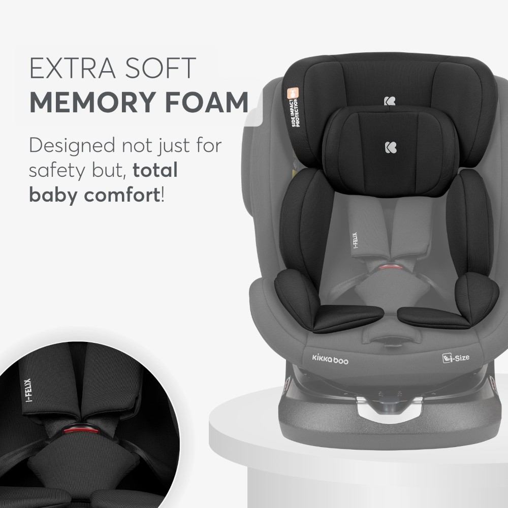Κάθισμα αυτοκινήτου i-SIZE της εταιρείας Kikka Boo.