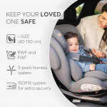 Κάθισμα αυτοκινήτου i-SIZE της εταιρείας Kikka Boo.