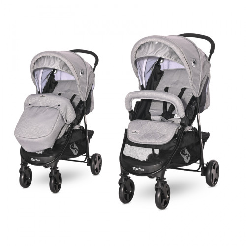 ΚΑΡΟΤΣΙ ΒΟΛΤΑΣ ΜΕ ΠΟΔΟΣΑΚΟ LORELLI MARTINA COOL GREY 10021712123 - (ΔΩΡΟ AΞΙΑΣ €20 ΒΡΕΦΙΚΗ ΚΟΥΒΕΡΤΟΥΛΑ)