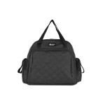 Η φωτογραφία δείχνει KIKKA BOO ΚΑΡΟΤΣΙ ΜΕΤΑΤΡΕΠΟΜΕΝΟ ΜΕ ΤΣΑΝΤΑ ΜΑΜΑΣ 2 ΣΕ 1 GIANNI BLACK 2023.