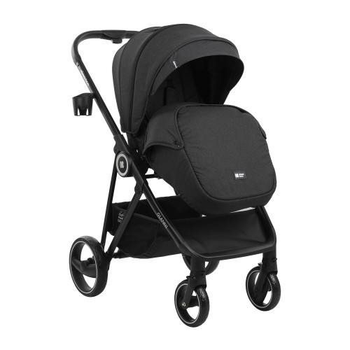 KIKKA BOO ΚΑΡΟΤΣΙ ΜΕΤΑΤΡΕΠΟΜΕΝΟ ΜΕ ΤΣΑΝΤΑ ΜΑΜΑΣ 2 ΣΕ 1 GIANNI BLACK 2023 31001020121