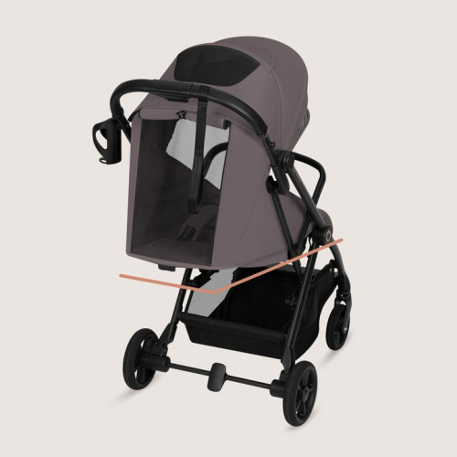 Lionelo Tansi Καρότσι Ταξιδίου έως 22kg Beige Taupe 5903771726238