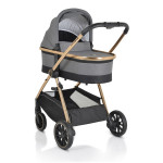 Η φωτογραφία δείχνει CANGAROO ΠΟΛΥΚΑΡΟΤΣΙ ΑΝΤΙΣΤΡΕΨΙΜΟ 2 ΣΕ 1 HYDRA GREY.